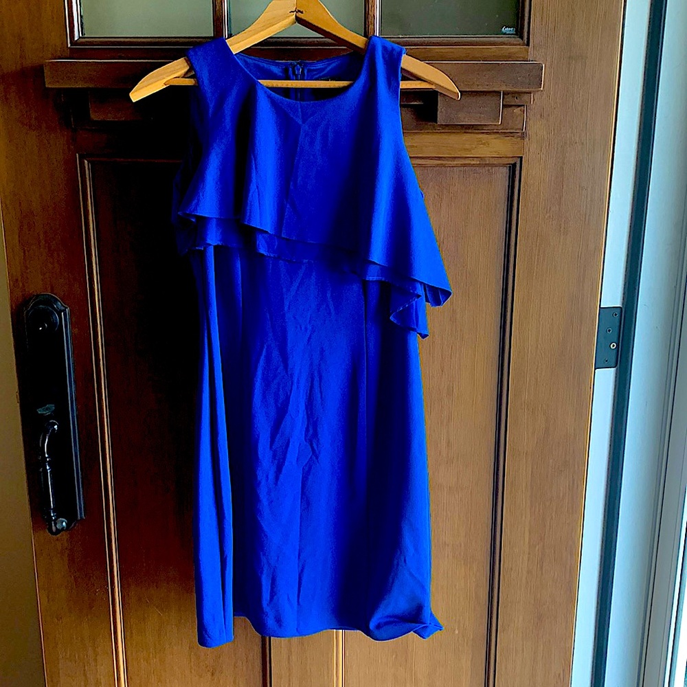 Sleeveless tailored dress by Taylor